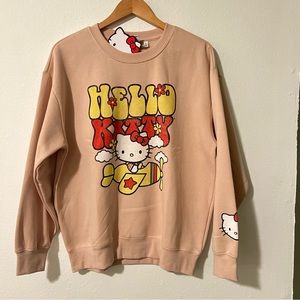 Hello Kitty cream/beige crewneck Sweater by Sanrio L